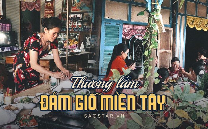 Thương lắm, đám giỗ miền Tây!