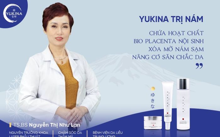 BSCKII viện da liễu chia sẻ về hiệu quả xóa nám từ Bio Placenta nội sinh trong Yukina