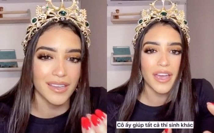 Á hậu Puerto Rico livestream tiết lộ bất ngờ về Thuỳ Tiên: Quá tự hào và xúc động
