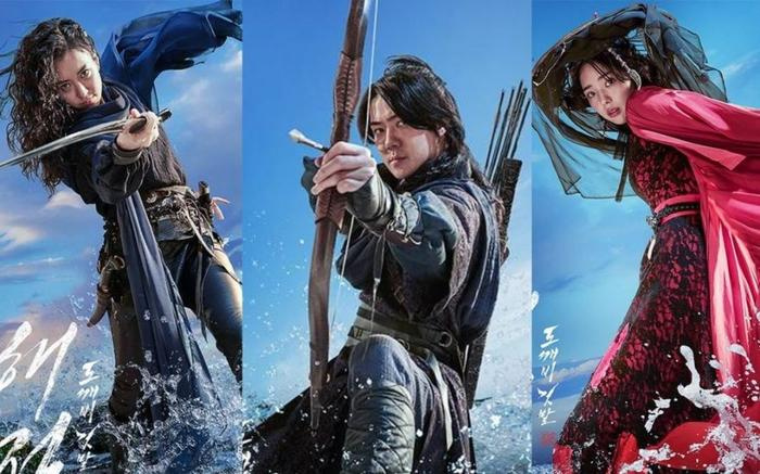 'Cướp biển' Oh Sehun ngầu lòi không ngại sánh đôi cùng 'nữ tặc' Han Hyo Joo trong 'Pirates 2'