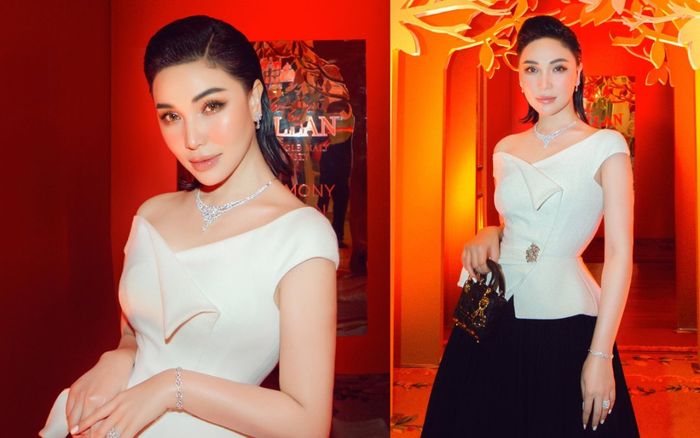 Quỳnh Thư khoe nhan sắc đẹp kinh diễm, gây choáng với bộ trang sức lên đến 1,6 tỷ tại sự kiện