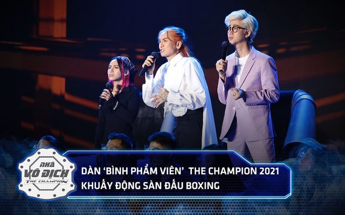 Dàn bình luận viên The Champion ví Thiên Vương như trăn Nam Mỹ, nể phục ý chí của Nguyễn Văn Chung