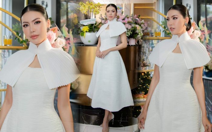 Minh Tú xuất hiện rạng rỡ, đẹp như tranh vẽ sau tuyên bố lấy chồng