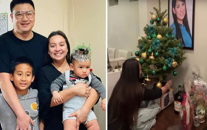 Wendy tự tay trang trí Noel cho bàn thờ Phi Nhung, nhưng hành động của ông xã mới đáng chú ý