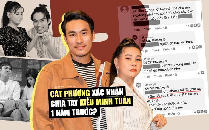 Cát Phượng xác nhận chia tay Kiều Minh Tuấn 1 năm trước?