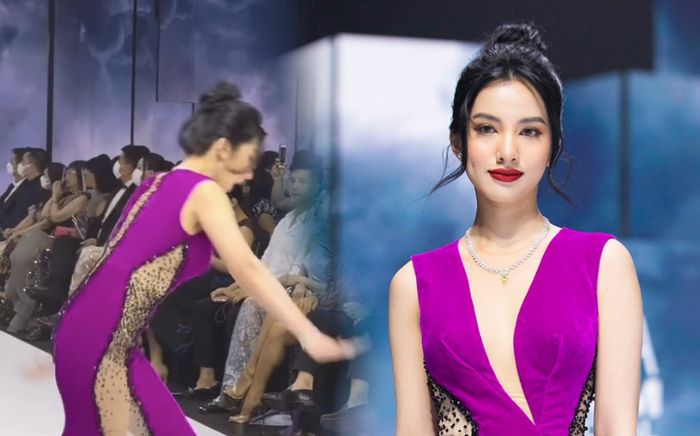 Người đẹp Cẩm Đan viết tâm thư sau sự cố suýt ngã trên sàn catwalk