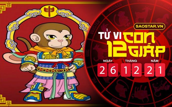 Tử vi hôm nay chủ nhật ngày 26/12/2021 của 12 con giáp: Thân dễ bị tiểu nhân quấy phá, Hợi gặp rắc rối