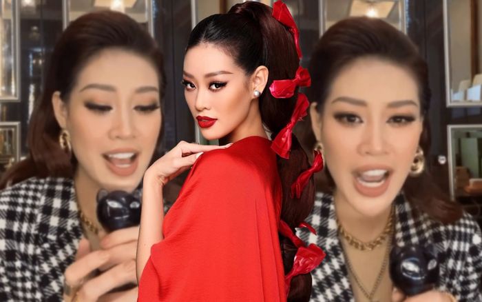 Hoa hậu Khánh Vân trổ tài hát karaoke cực ngọt, nhưng liên tiếp gặp gián đoạn vì lý do này?