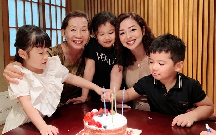 Jennifer Phạm mừng con trai út tròn 5 tuổi, được netizen dự đoán 'hotboy tương lai'