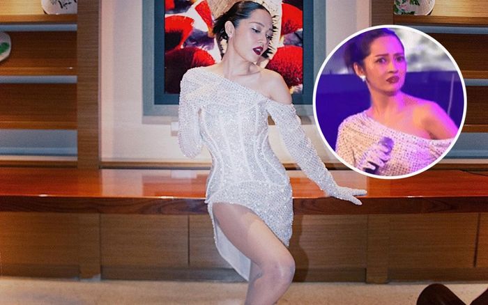 Âm thanh liên tục 'nhảy loạn xạ' khi đang hát, Bảo Anh liền có phản ứng cực đáng yêu