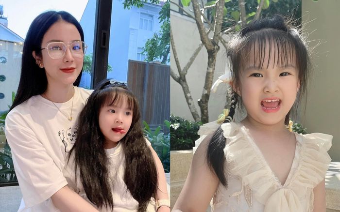 Diệp Lâm Anh khoe cận mặt con gái cưng, visual xứng danh 'hoa hậu tương lai'