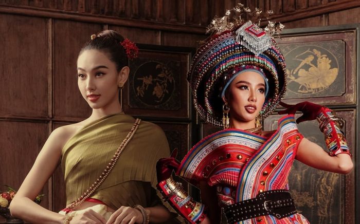 Miss Grand Thùy Tiên và những lần hóa thân thành gái Thái khiến fan sắc đẹp mê mẩn