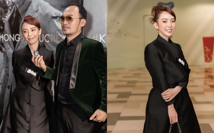 Thu Trang - Tiến Luật diện đồ đôi sang chảnh, đẳng cấp thời trang thăng hạng