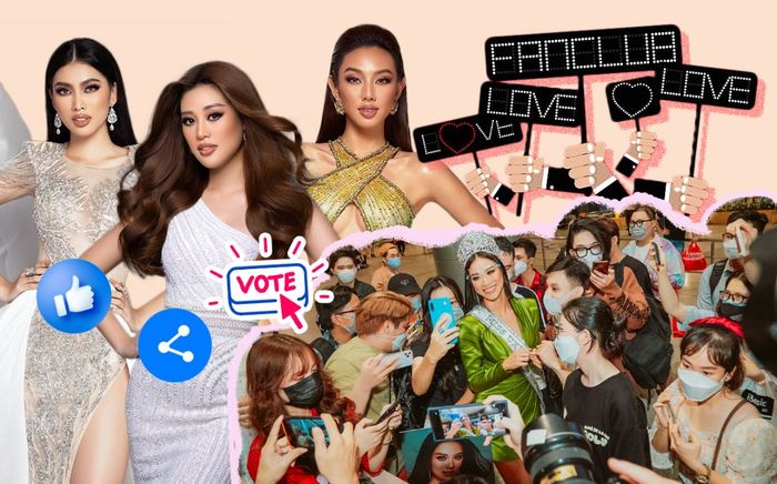 Fan Việt - hậu phương vững chắc đưa Thùy Tiên, Ngọc Thảo, Khánh Vân, Kim Duyên tỏa sáng huy hoàng