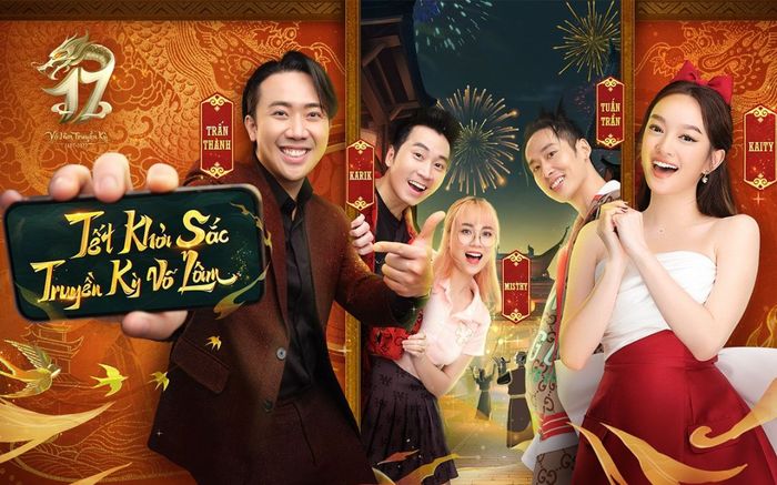 Dàn sao Việt bắt tay cùng Võ Lâm Truyền Kỳ tung bộ ảnh 'nhìn là thấy Tết'