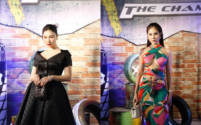 Quỳnh Thư, Á hậu Hoàng Hạnh khoe sắc nóng bỏng tại The Champion New Year Concert