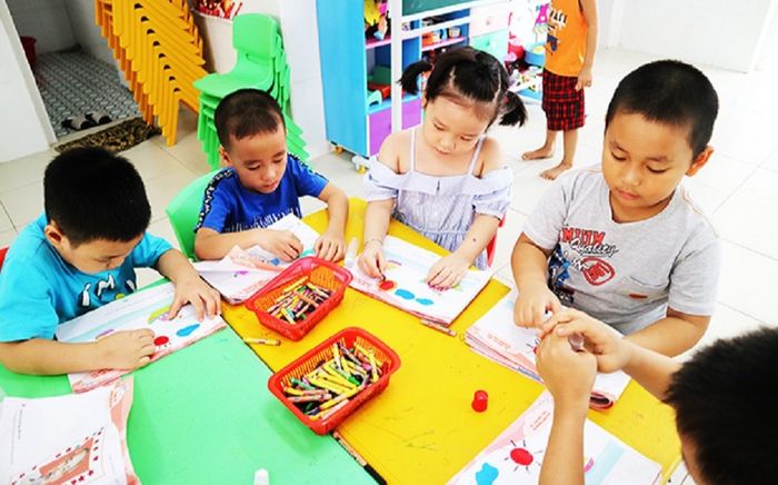 Đề xuất trẻ mầm non ở TP.HCM đến trường từ tháng 2/2022