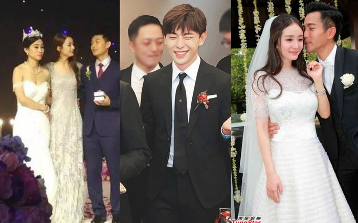 Dàn sao Cbiz 'đọ sắc' khi dự đám cưới: Dương Tử, Lệ Dĩnh làm nền cho cô dâu, Đặng Luân 'chặt đẹp' chú rể