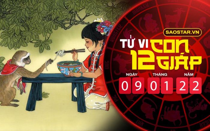 Tử vi hôm nay chủ nhật ngày 9/1/2022 của 12 con giáp: Thìn gặp rắc rối, Thân tiền chảy khỏi túi ào ào