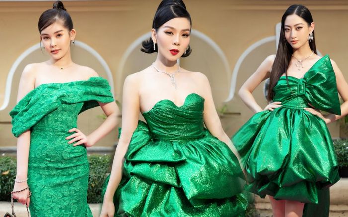 Lệ Quyên lẻ bóng đi sự kiện, visual không kém cạnh dàn Hoa hậu Lê Âu Ngân Anh, Lương Thùy Linh