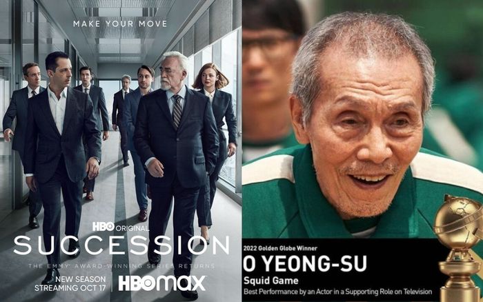 Lễ trao giải Quả Cầu Vàng lần thứ 79: 'Succession' thắng lớn, nam phụ 'Squid Game' làm nên lịch sử