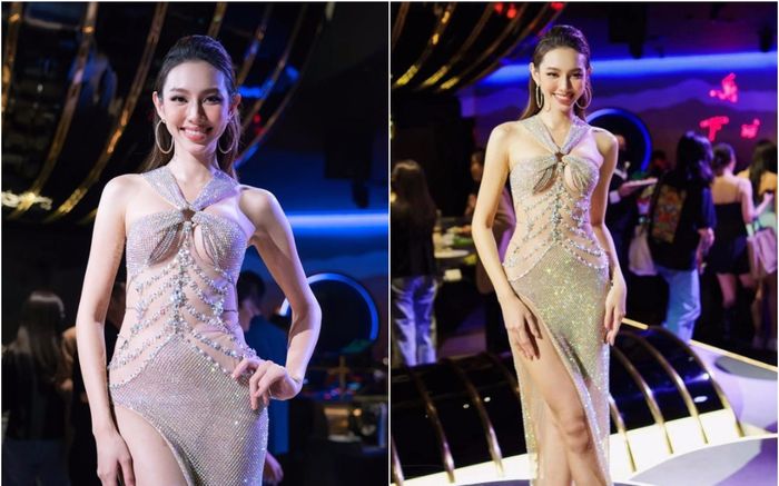 Thùy Tiên lần đầu dính sự cố thời trang vì mặc quá bạo lại xuyên thấu