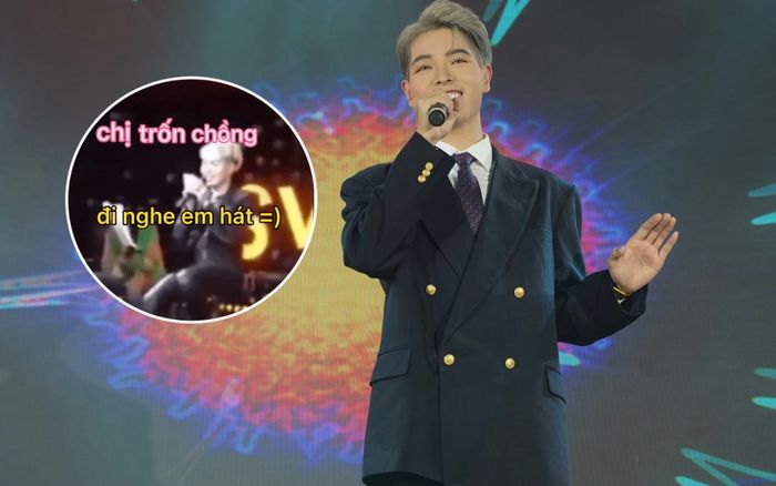 Fan trốn chồng đi nghe hát, sẵn nhờ Đức Phúc hát tặng một bài để 'chuộc lỗi': Chính chủ phản ứng ra sao?