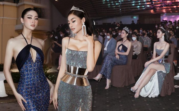 Lương Thùy Linh - Lona Kiều Loan chung khung hình: Fan đắm đuối sắc vóc 2 nàng hậu 10X