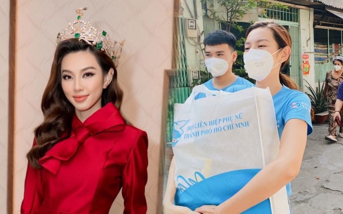 Thùy Tiên giản dị đi làm từ thiện, có hành động đẹp khiến cư dân mạng không khỏi xuýt xoa