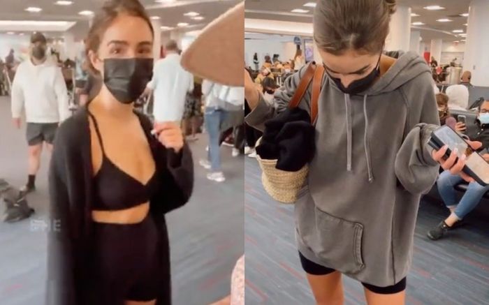 Miss Universe 2012 ăn mặc thế nào mà bị cảnh cáo không cho lên máy bay?