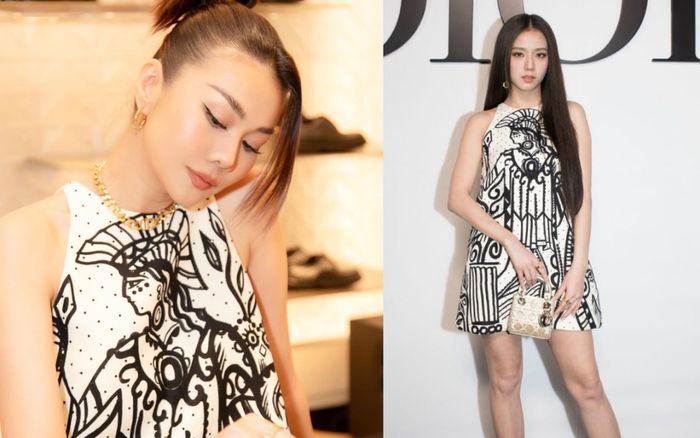 Thanh Hằng bị soi đụng hàng với Jisoo (BLACKPINK), thần thái sang chảnh nhưng vẫn bị chê ở điểm này