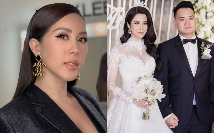 Bị nghi ngờ bóng gió chuyện gia đình Diệp Lâm Anh, Hoa hậu Thu Hoài lên tiếng giải thích