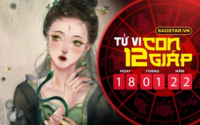 Tử vi hôm nay thứ 3 ngày 18/1/2022 của 12 con giáp: Tỵ liên tục gặp may mắn, Ngọ chịu nhiều áp lực