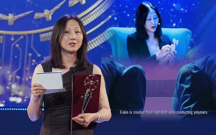 Giáo sư người Mỹ gốc Hoa chia sẻ hành trình nghiên cứu về da điện tử