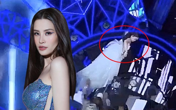 Xuất hiện trên sân khấu cực hoành tráng nhưng Đông Nhi lại mắc sự cố lơ lửng trên không trung