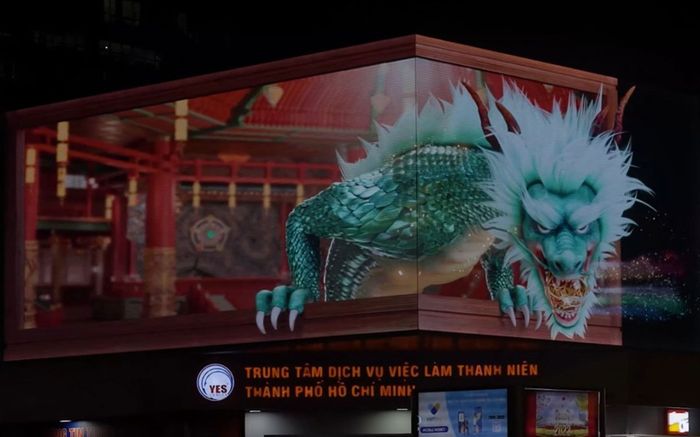 Rồng xuất hiện giữa đường phố Sài Gòn, cùng mọi người đón Xuân Nhâm Dần 2022