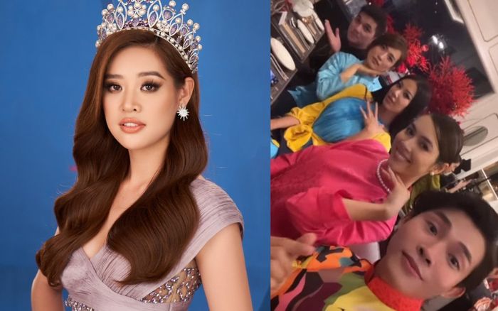 Nghi vấn Khánh Vân bị cô lập, đi chung sự kiện với team Miss Universe nhưng lơ nhau?