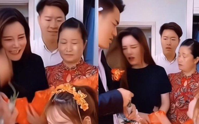 Cô dâu tát em chồng trước mặt khách, phản ứng của mẹ chồng khiến dân tình ngao ngán