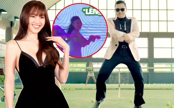 Clip: Ninh Dương Lan Ngọc vừa nghe nhạc Gangnam Style vang lên là nhảy theo 'không trượt phát nào'