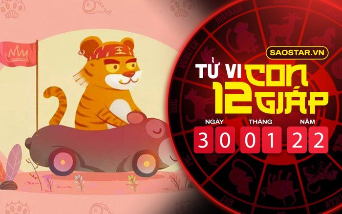 Tử vi hôm nay chủ nhật ngày 30/1/2022 của 12 con giáp: Dần rắc rối liên tục ập đến, Mùi gặp nhiều may mắn
