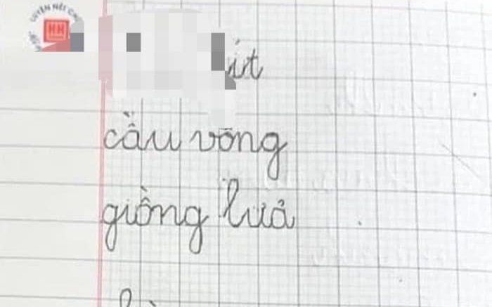 Tìm từ có vần 'ít', cậu bé tiểu học đưa ra kết quả khiến dân mạng ôm bụng cười sặc sụa