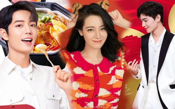 Trọn bộ ảnh chào đón năm mới 2022 của sao Hoa Ngữ: Tiêu Chiến nấu ăn cô độc một mình, Nhiệt Ba đáng yêu