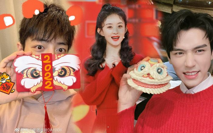 Sao Hoa Ngữ chào đón Tết Nhâm Dần 2022: Tiêu Chiến -Triệu Lệ Dĩnh đỏ rực, Dương Tử 'bóc phốt' mẹ ruột