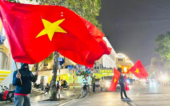 Những hình ảnh đẹp trong chiến thắng lịch sử ngày mùng 1 Tết của tuyển Việt Nam