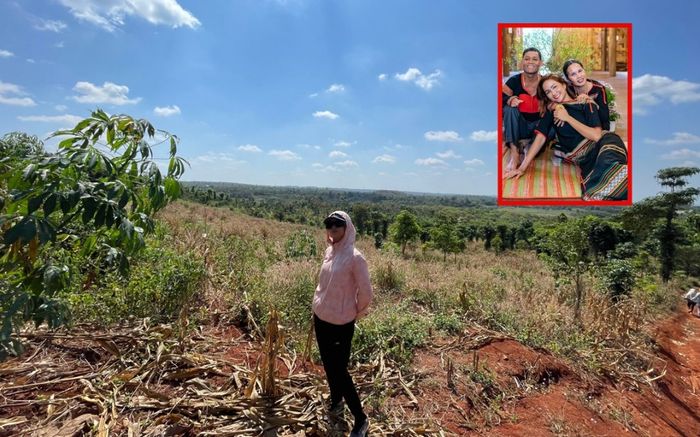 Tết Nhâm Dần 2022, H'Hen Niê 'chơi lớn' mua mảnh đất rộng hơn nửa quả đồi tặng bố mẹ