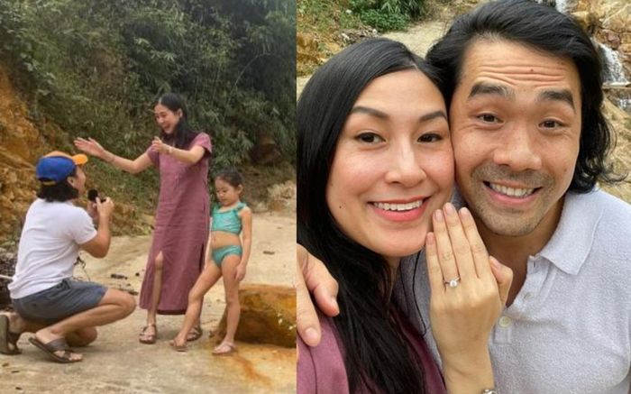 Kathy Uyên được người yêu cầu hôn, đằng trai là bạn thân Hà Tăng
