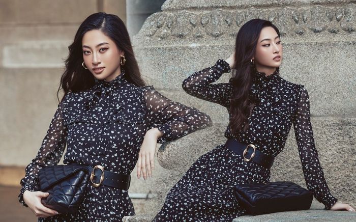 Lương Thùy Linh sành điệu không còn gì để chê, xuống phố sanh chảnh hết phần thiên hạ