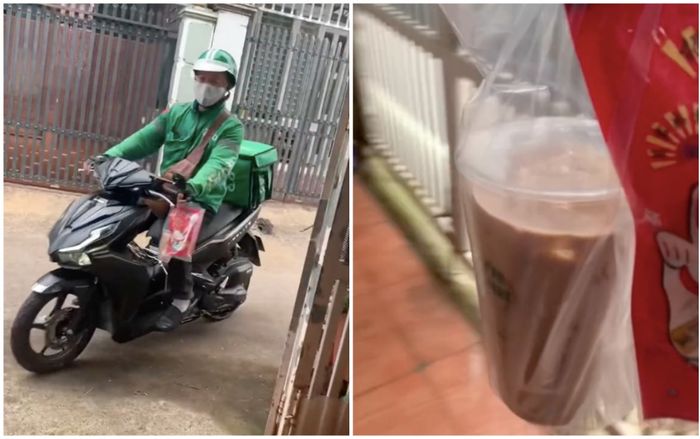 Đặt trà sữa không đưa tiền cho shipper còn đòi đánh giá 1 sao, cô gái lại được netizen khen đáng yêu