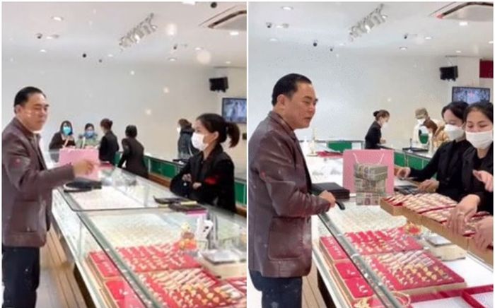 Ông chú mang tiền tỷ đi mua vàng làm quà tặng, biết danh tính ai nấy càng thêm xuýt xoa