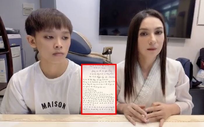 Xôn xao bức thư tay Hồ Văn Cường gửi xin lỗi cố ca sĩ Phi Nhung và hé lộ về cuộc sống ở nhà mẹ nuôi